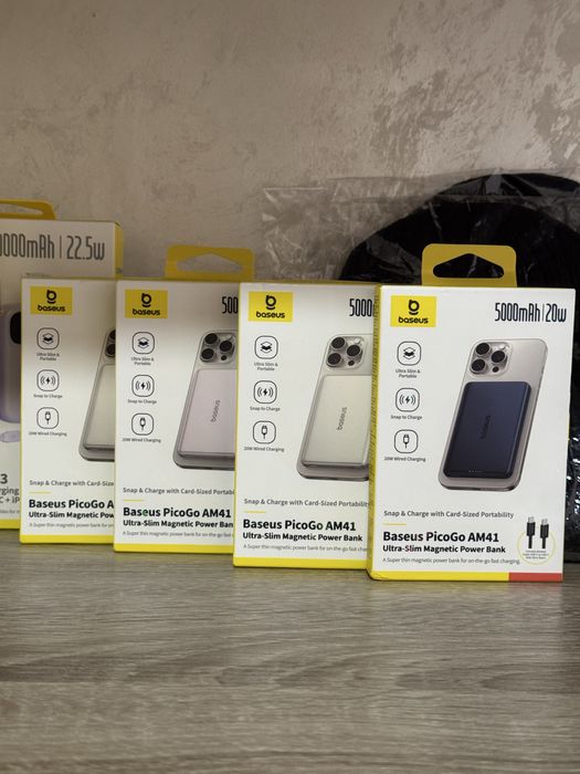 Павербанк базеус Baseus PicoGo Power Bank 5000 мАч 20w Ультратонкий