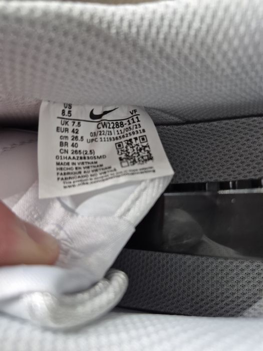 Buty nike air force białe nowe