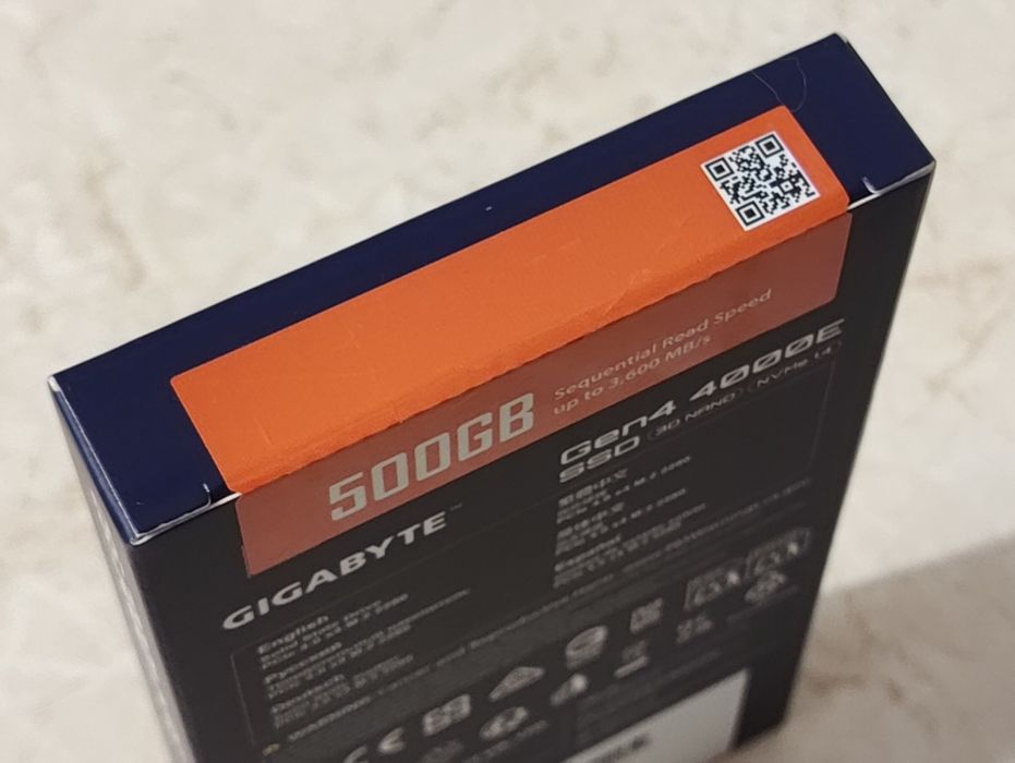 NOWY dysk SSD Gigabyte Gen4 4000E M.2 2280 NVMe PCIe - 500GB