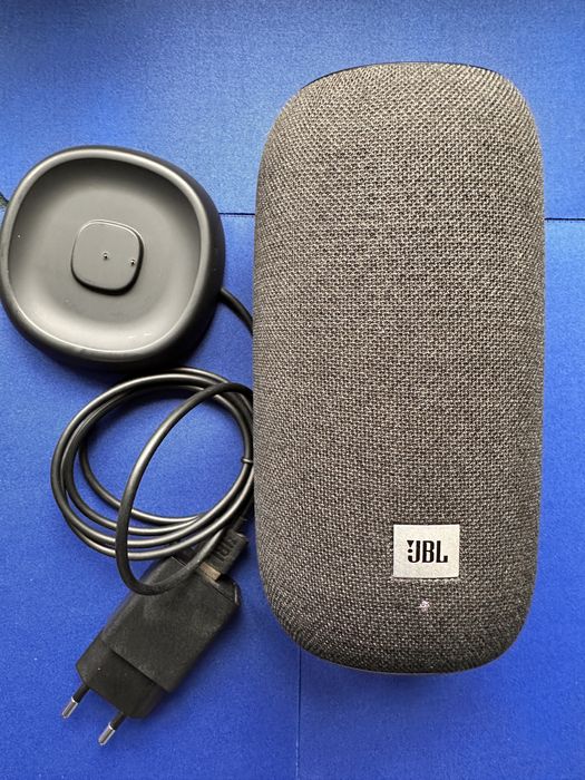 Głośnik bluetooth JBL Link Portable 20W usługi google czarny komplet