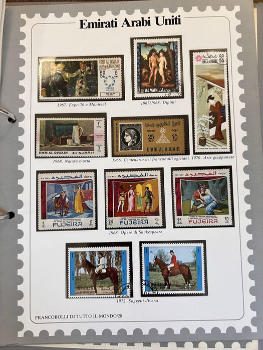 Album selos com + 25 paginas.Impecavél.