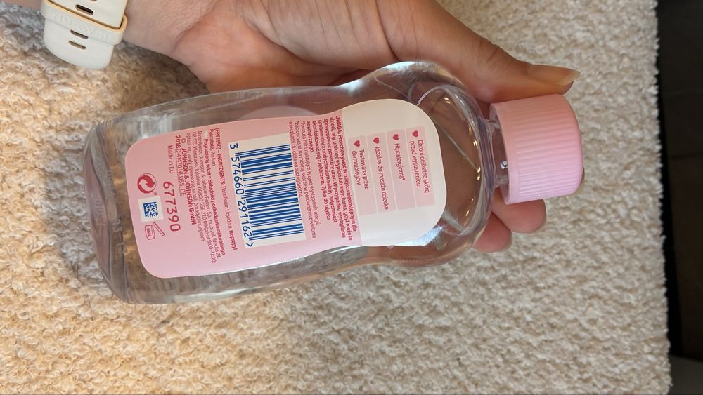 Johnsons oliwka dla dzieci nowa