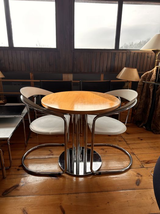 Thonet S1047 stół Bauhaus 78cm średnica