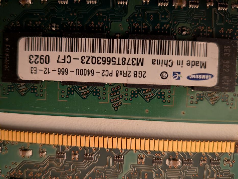 Ram DDR2 kości pamięci 4x2GB 8GB Samsung