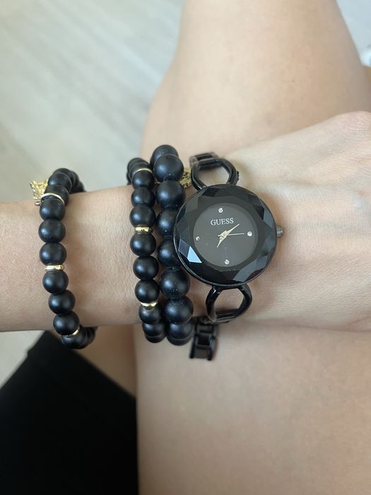 Zegarek Guess damski czarny