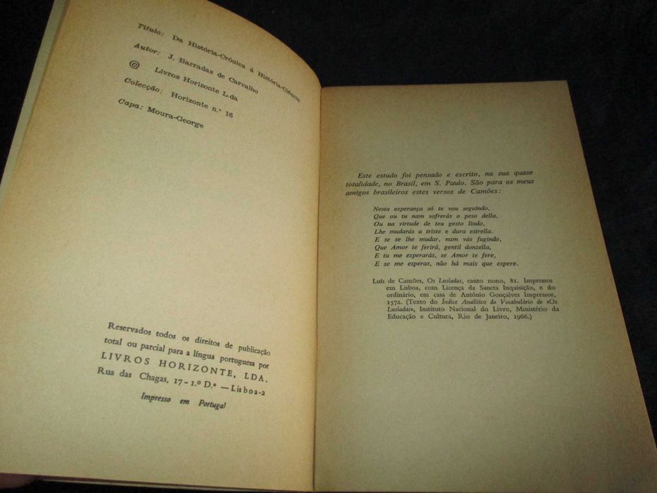Livro Da História-Crónica à História-Ciência