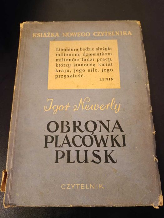Obrona placówki Plusk - Igor Newerly z 1950 roku