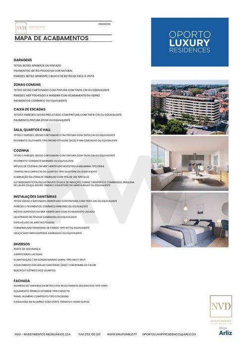 Arrendamento - T2 novo com terraço em Paranhos, Porto