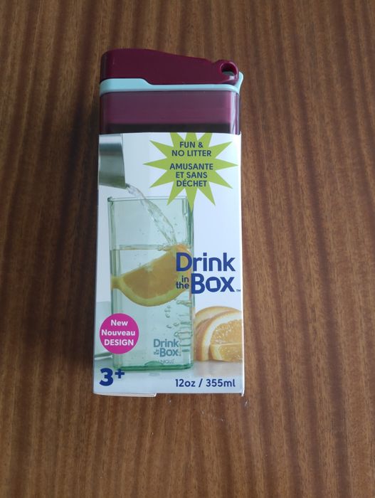 Bidon ze słomka 355 ml