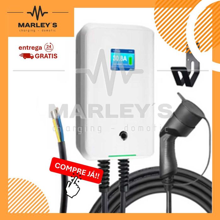 Wallbox Carregador - 7,2 kw - 32A - C/ CABO Incluido - SEM APP64729933266690120