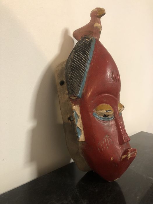 Máscara Baule originária da Costa do Marfim