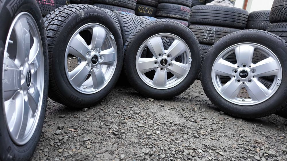 Koła Mini ONE F55 F56 F57 15 cali 5x112 ET46 Opony 175/65 Czujniki