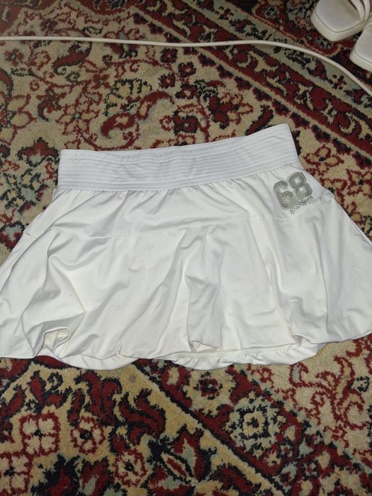 Спідниця-шорти біла