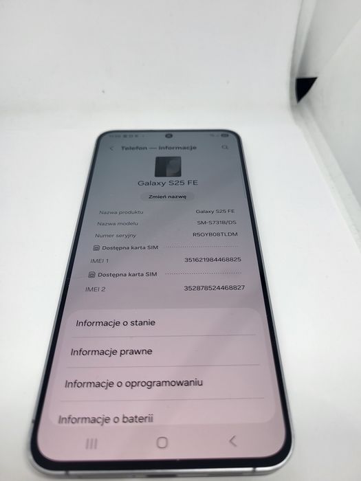 Samsung S25 FE 8/128 kOMIS MADEJ GORLICE