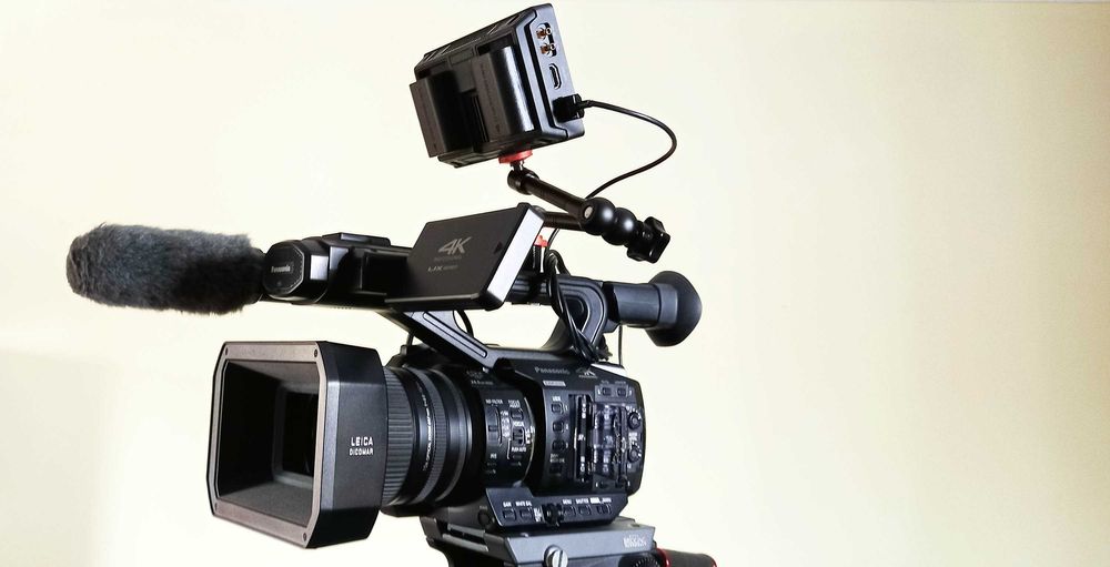 camera de filmar profissional 4 k e fhd