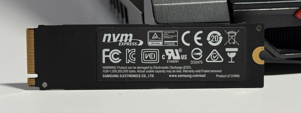 Samsung EVO 960 SSD NVMe M2 / Гарантия 30д.