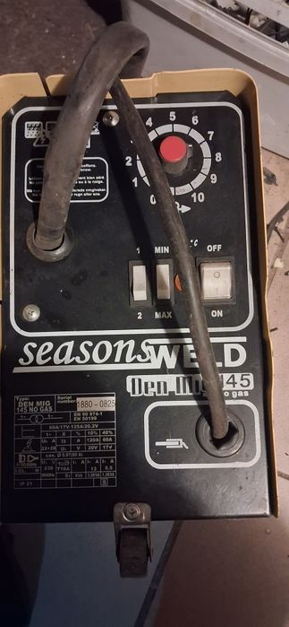 Pualtomat spawalniczy seasons weld DEN MIG 145