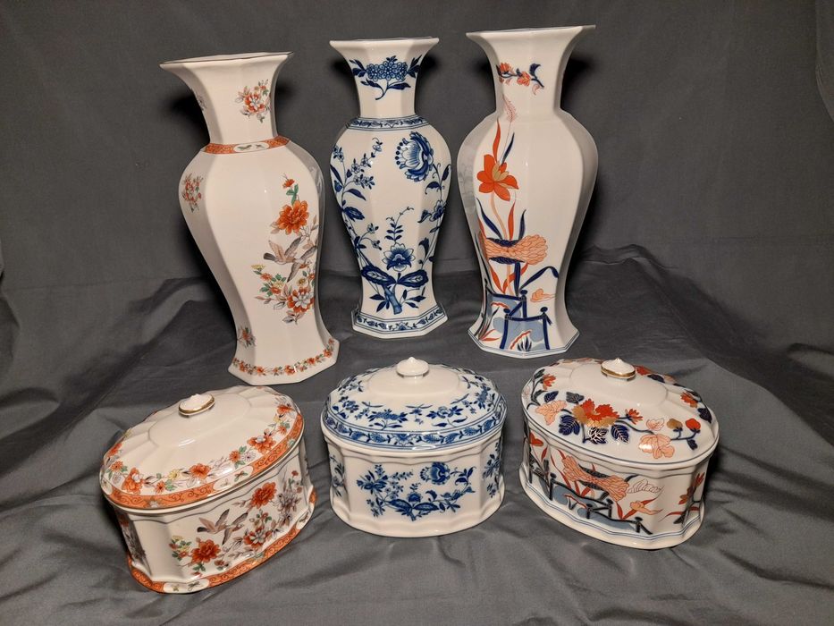 Jarras Tomé Vista Alegre - Margão, Magnólia, Allegro e Imari