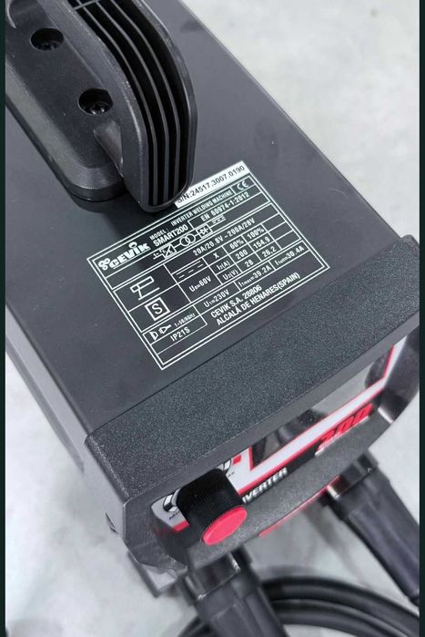 Soldador Inverter MMA 200A LED Cevik CE-Smart200