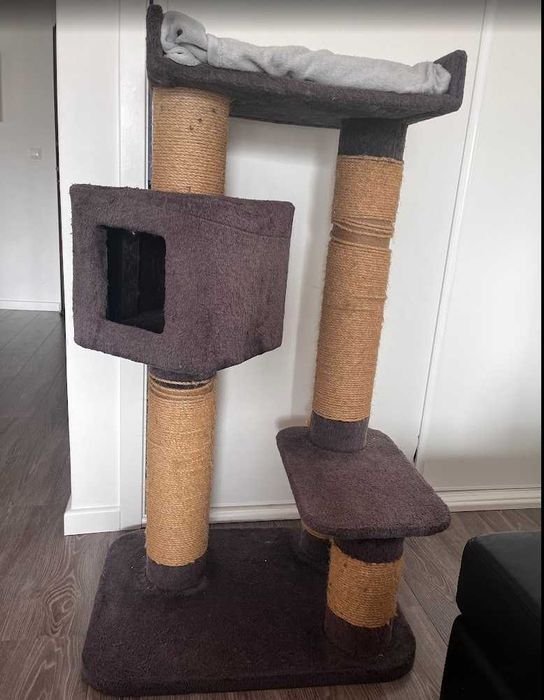 Casa de gatos 2 pisos