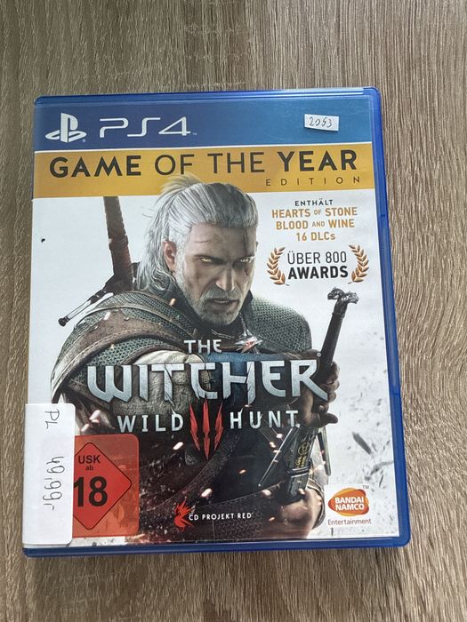 #2053 the Witcher wiedzmin gra ps4