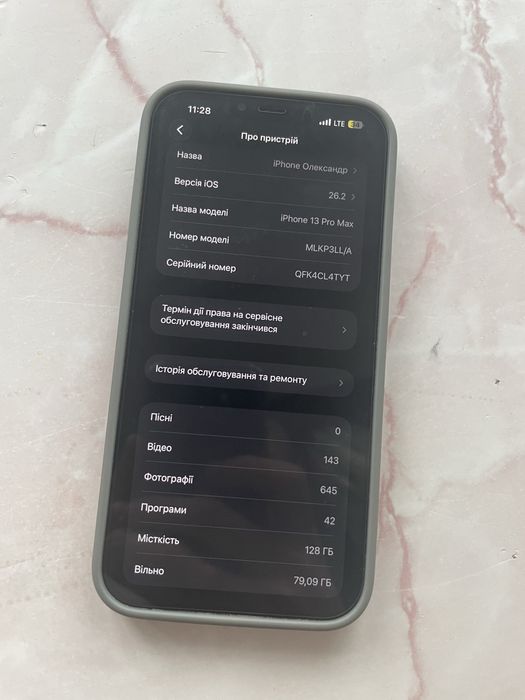 iPhone 13 Pro Max 128 gb