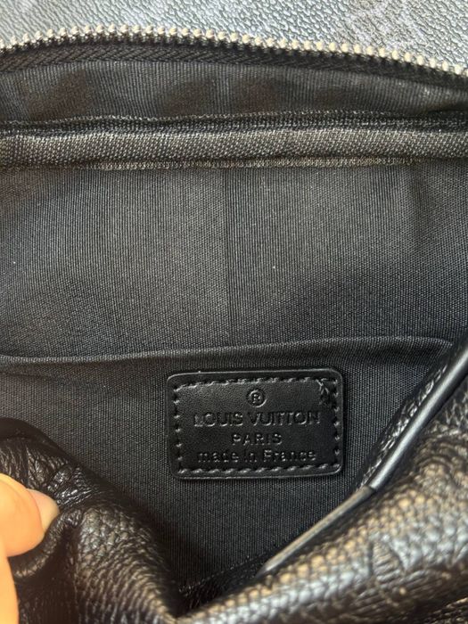 Сумка Louis Vuitton мужская черная барсетка Lv чоловіча Луи Витон
