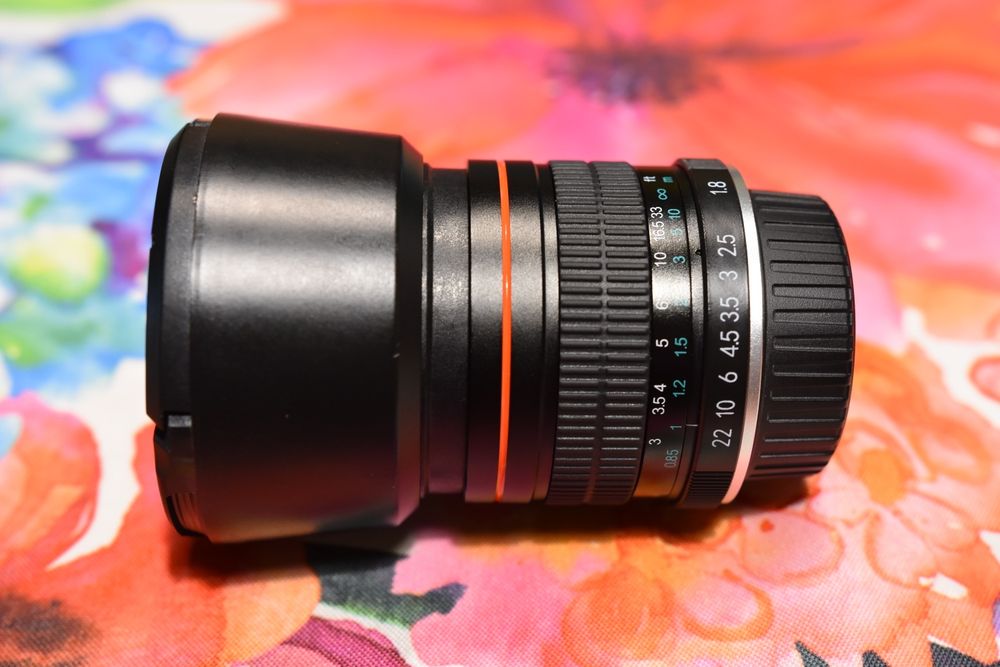 Obiektyw nikon F Lightdow 85 1.8 w pełni manualny