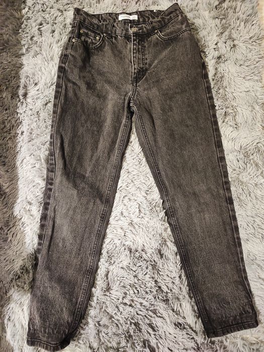 Spodnie jeansowe ciemnoszare