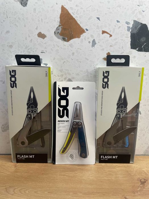 Мультитули SOG PowerPint • PowerLitre • Flash MT • Folding SAW