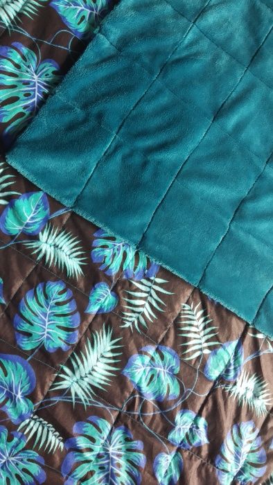 CIEPŁA kołdra obciążeniowa - sensoryczna do terapii SI 2100 g MONSTERY