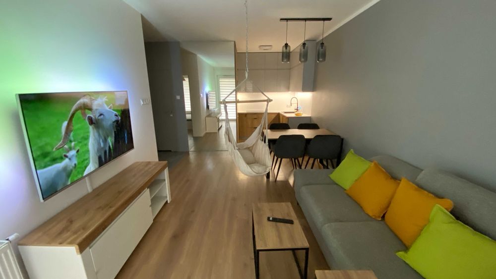 2 pokoje 43 m² z ogródkiem • hala + komórka • sala fitness — Olszewskiego 4A, Pruszcz Gdański