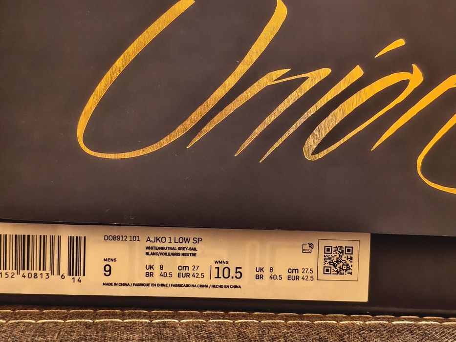 Jordan 1 retro AJKO low SP