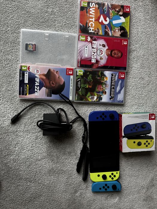 Nintendo switch z grami