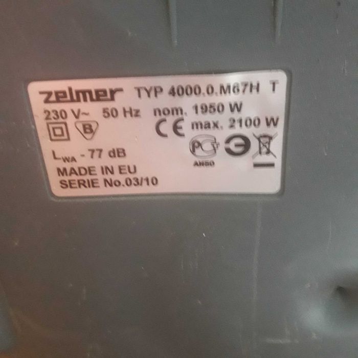 Odkurzacz Zelmer Jupiter 2100 W