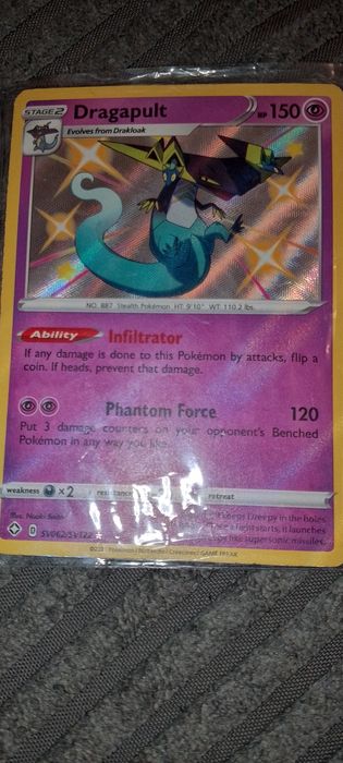 Karta pokemon dragapult