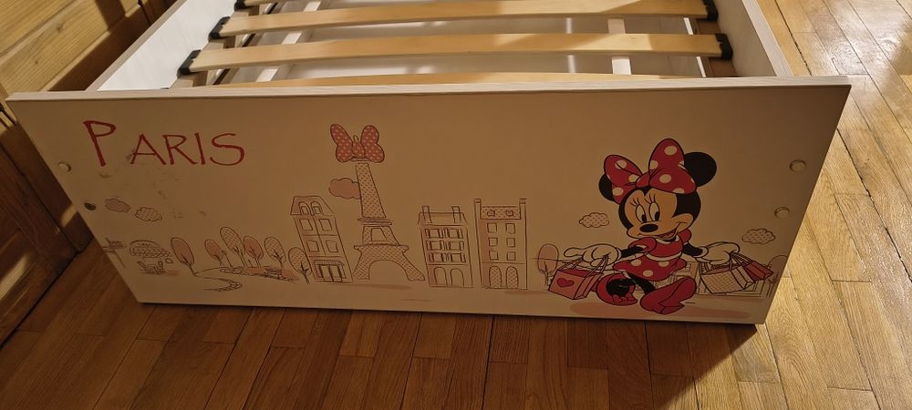 Lozko Mickey Paris dla dziewczynki
