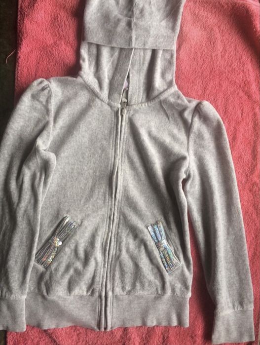 Олімпійка кофта кенгурушка Cirko для дівчинки 7-8 років