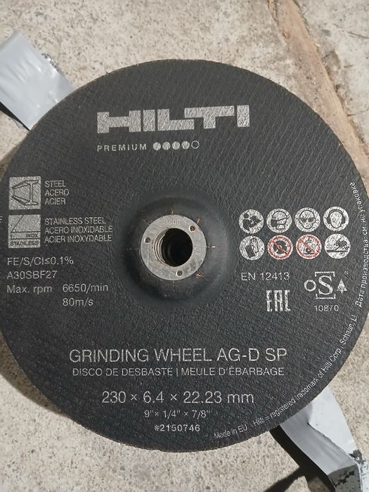 Tarcze do Cięcia i szlifowania Hilti premium