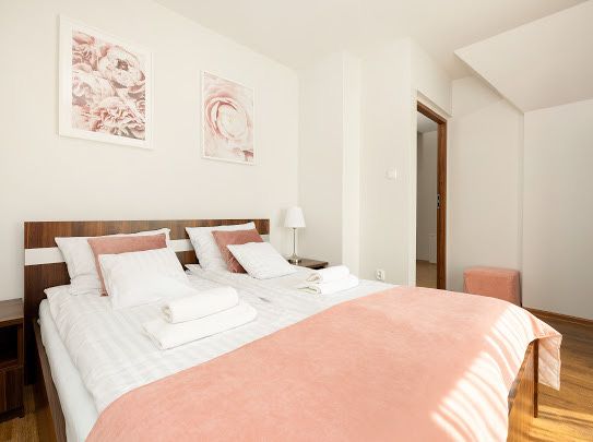 Apartamenty 2-6 os., 400 m do plaży, plac zabaw + altanka + grill