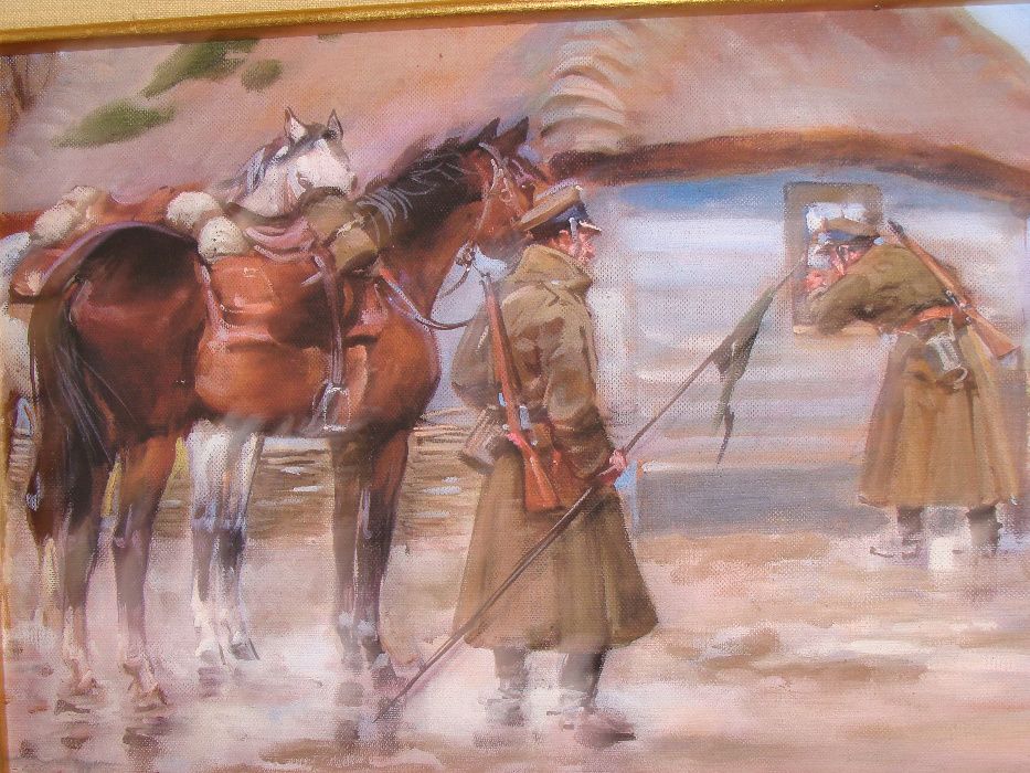 Obraz znanego polskiego malarza sprzedam