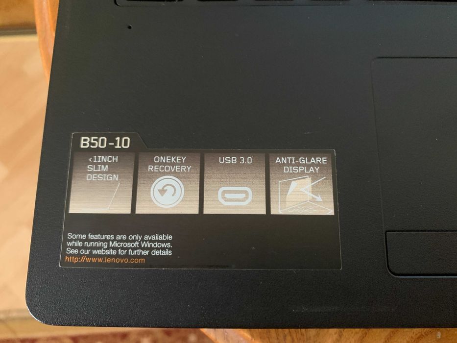 Ноутбук Lenovo B50-10/Celeron N2840/4gb RAM/120gb SSD/ Intel HD Graphics
