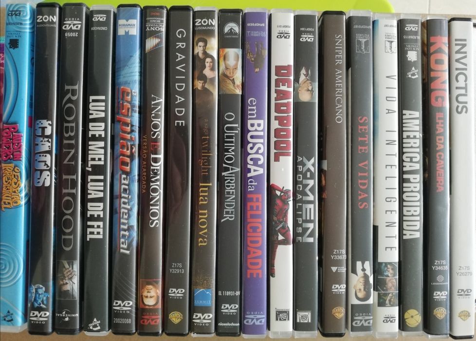 Dvds de filmes, vários. Lote de 49