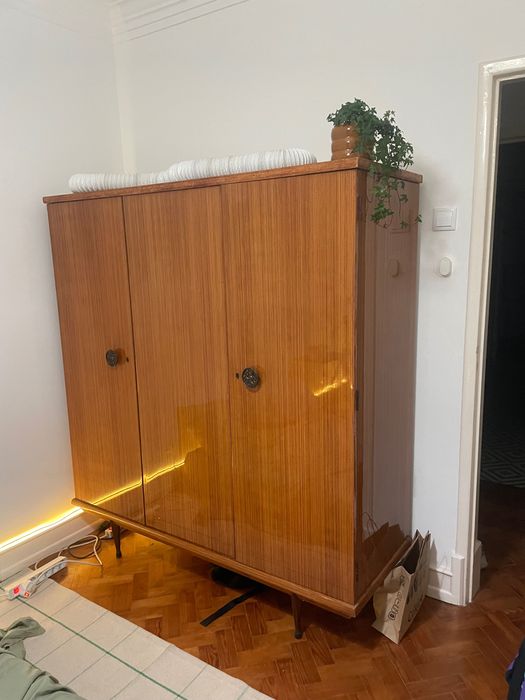 Armário vintage Formica – Anos 60 - wardrobe mid century