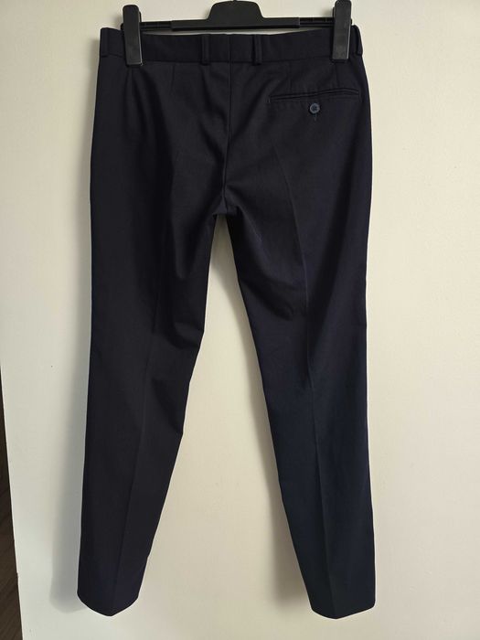 Granatowe spodnie garniturowe Kubenz Legend L