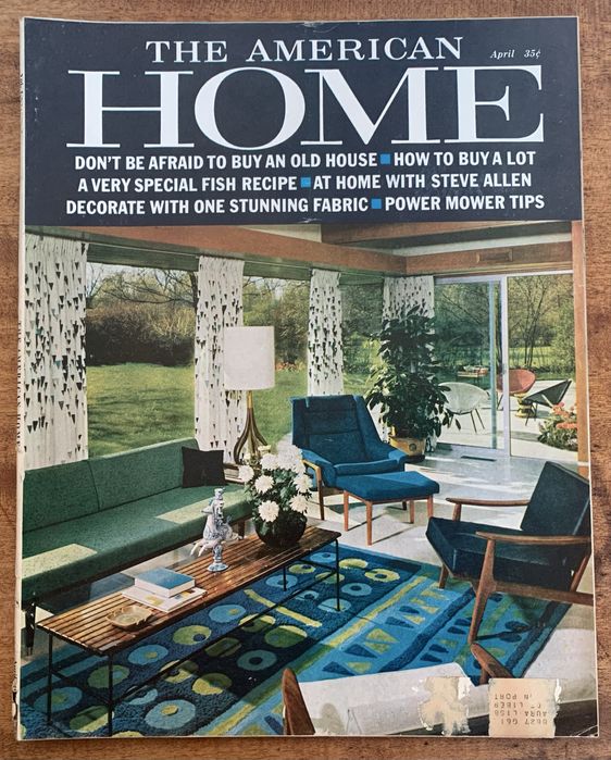 Revistas american home 1962
