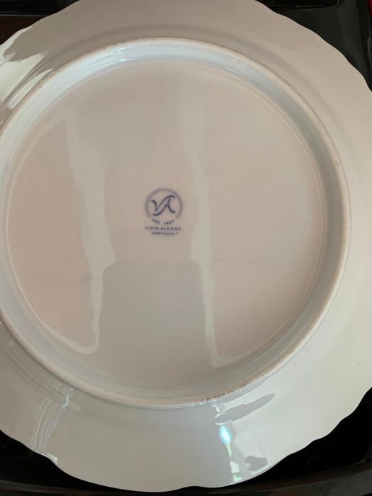 Conjunto de pratos Vista Alegre