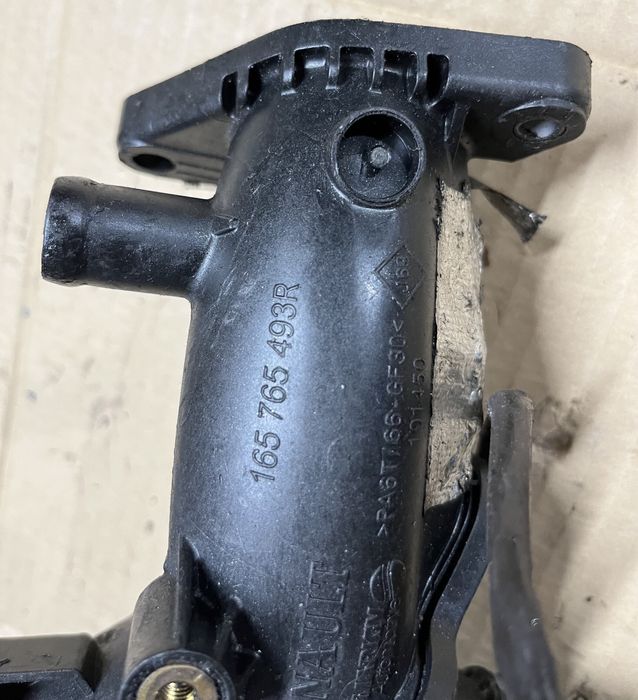 Tubo de ar do turbo renault