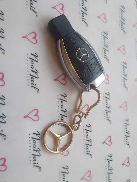 Złoty breloczek mercedesa do kluczy 14 karat próba 586 18 gram