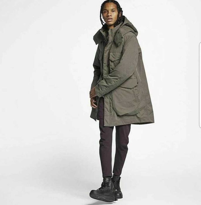 Парка Nike Sportswear Tech Pack Down Fill Parka Newsprint 928912 Large